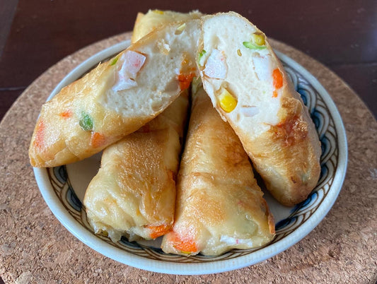 Vegan “Seafood" Roll with Beancurd Skin 全素海鮮卷