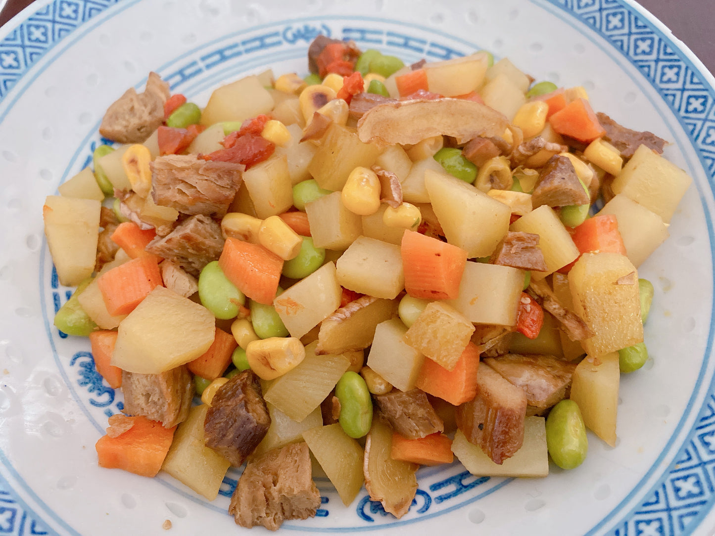 Vegetarian Shiitake Stems (Ovo-Vege) 素羊肉 (蛋素)