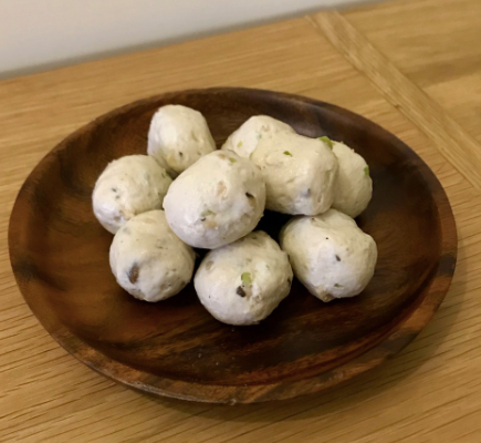 Vegetarian Mushroom Balls (Ovo-Lacto Vegetarian) 素香菇翡翠丸 (蛋奶素)