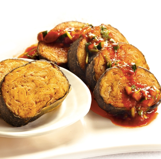Vegan Nori Wrapped Beancurd Roll 全素手工魚圈
