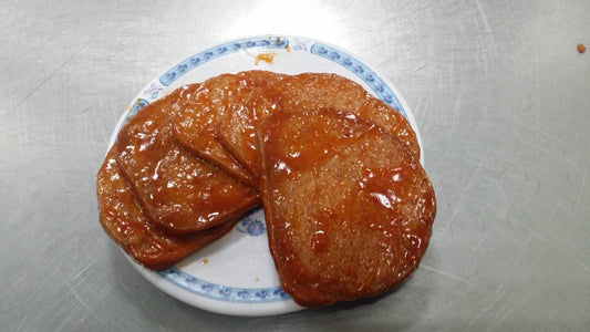 Vegan Barbecue Soy Ham Slice 蜜汁燻蹄 (全素)