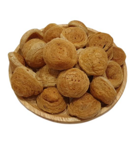 Fried Seitan Rolls - Sliced (Vegan) "芳"麵輪 (全素)