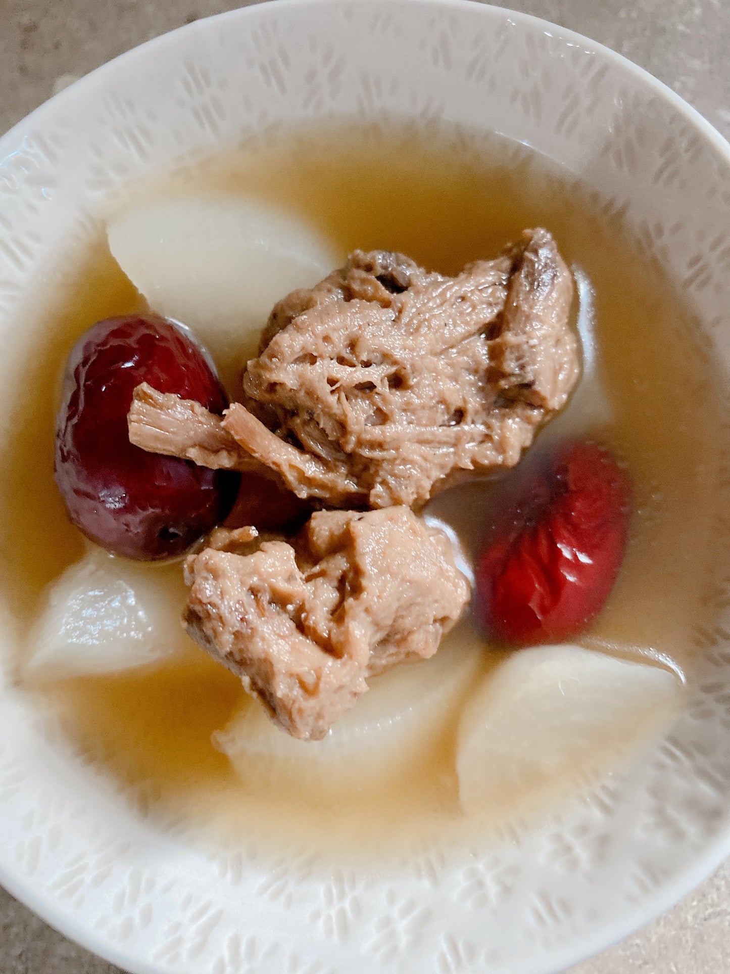 Vegetarian Stewed Meat Chunk (Ovo-Vegetarian) [旺根] 紅燒排骨 (蛋素)