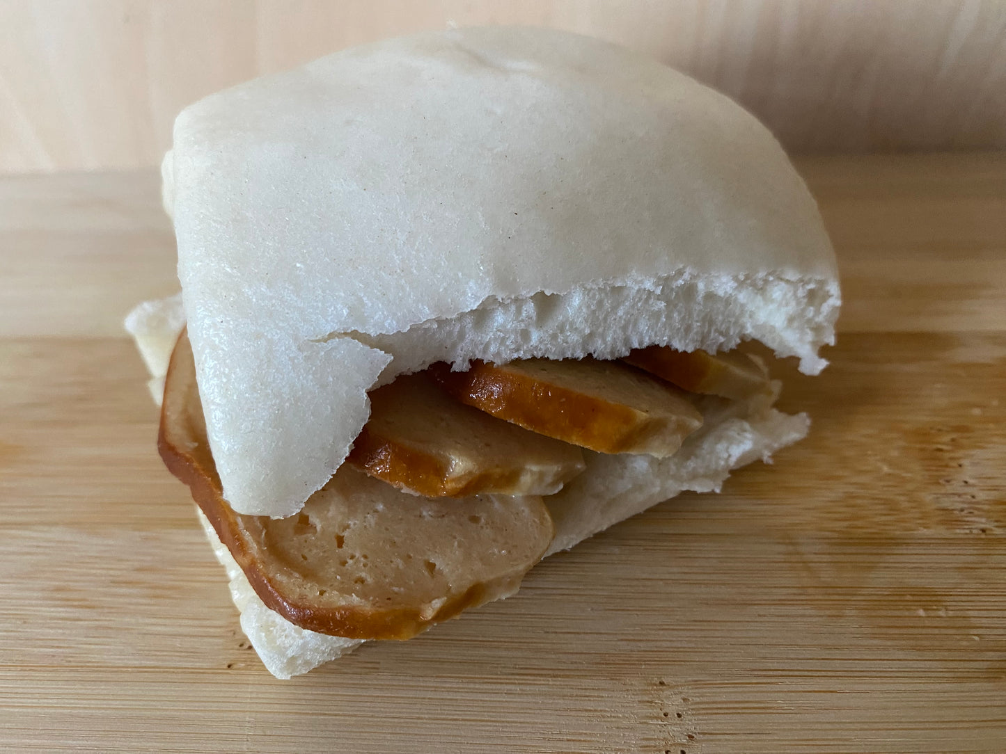 Smoked Vegetarian Soy Ham Slice (Ovo-Lacto Vege)  好滋味  煙燻雞肉片 (蛋奶素)