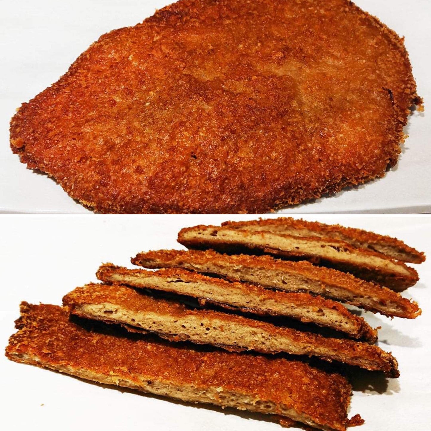 Vegetarian Soy Pork Chop (Ovo-Lacto Vegetarian) 素鐵路肉排 (蛋奶素）