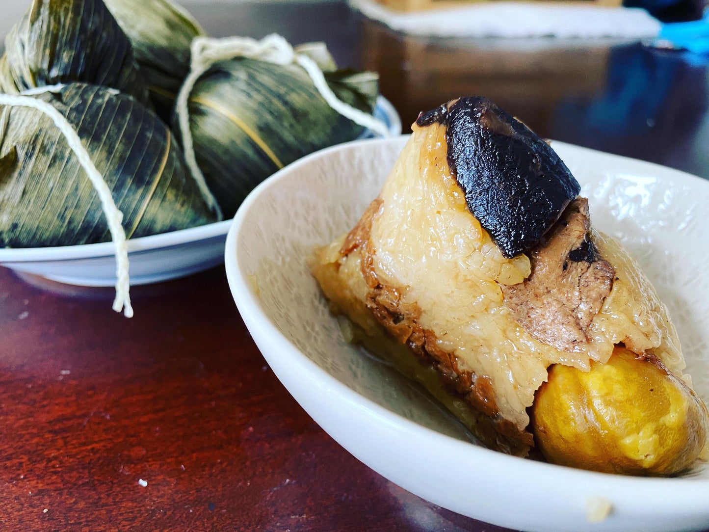Vegan Taiwanese Style Rice Dumpling 全素台灣北部粽