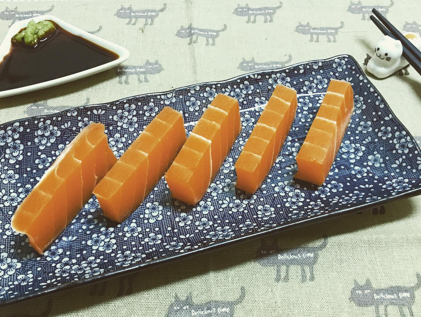 Vegan Sashimi Salmon  [九鼎素崋]素鮭魚生魚片