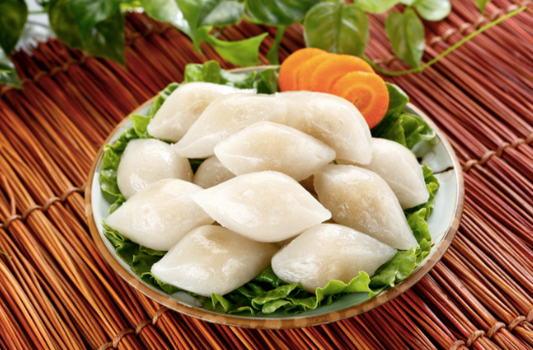 Vegetarian Tapioca Dumplings (Lacto Vege)  [四季齋] 春餃(水晶餃) - 奶素